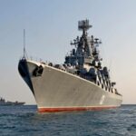 флагман крейсер Москва